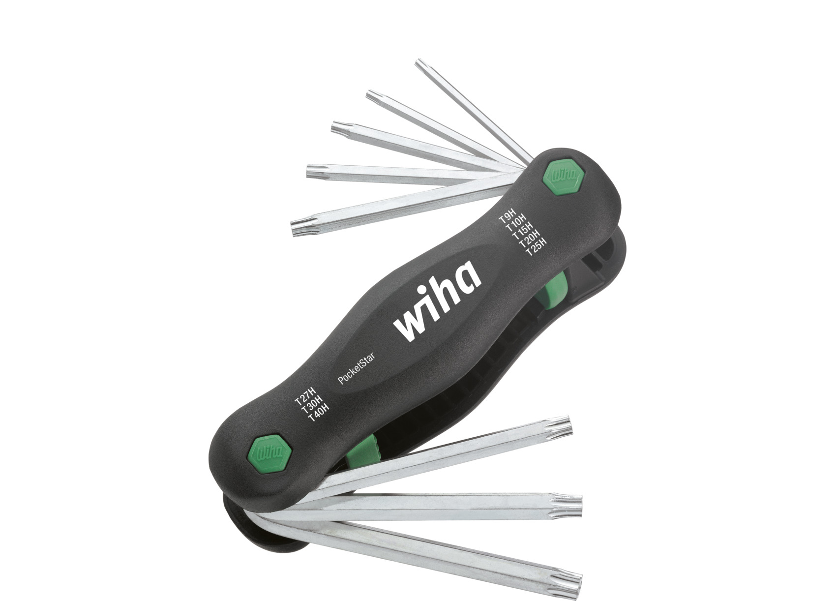Narzędzie wielofunkcyjne PocketStar TORX® Tamper Resistant (z otworem), 8-cz. z wieszakiem samoobsługowym / WIHA 25166 1