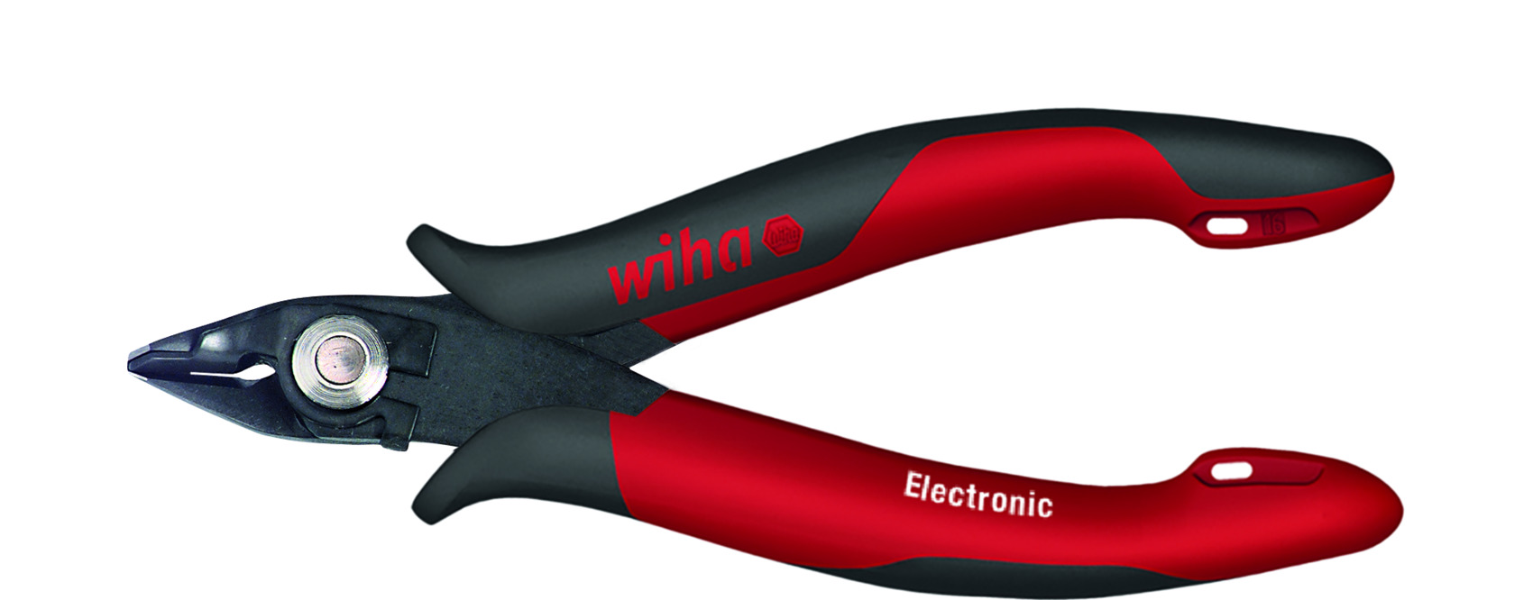 Szczypce do cięcia bocznego Electronic szeroka, ostro zakończona główka i spr ężyna drutowa bez uskoku 130 mm, 5 1/8... 1