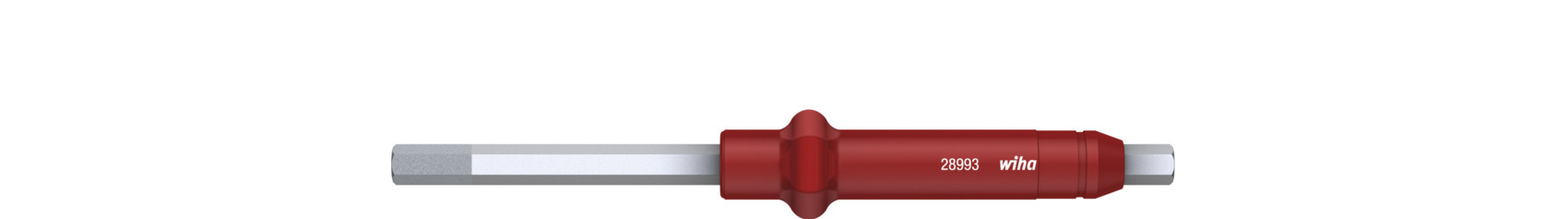 Trzon wymienny sześciokątny do wkrętaków dynamometrycznych z rękojeścią T 6.0 mm x 130 mm / WIHA 28749 1