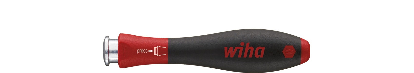 Rękojeść wkrętaka SoftFinish-telescopic do trzonu wymiennego SYSTEM 4 4.0 mm / WIHA 30373 1