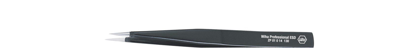 Pęseta uniwersalna Professional ESD typ AA AA, 130 mm / WIHA 32318 1