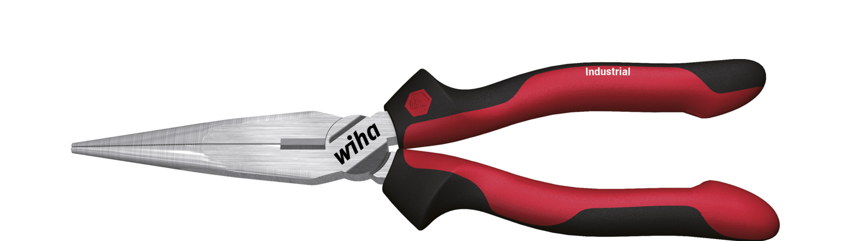 Szczypce półokrągłe Industrial z ostrzem prostym 160 mm, 6 1/2" / WIHA 32322 1