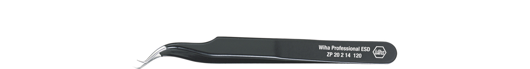 Pęseta precyzyjna Professional ESD typ 7abb 7abb, 120 mm / WIHA 32336 1