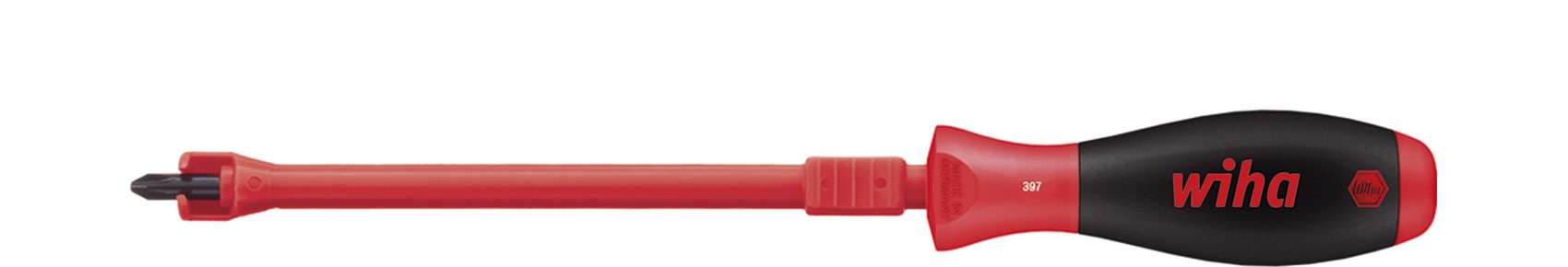Wkrętak SoftFinish Phillips z funkcją przytrzymywania PH1 x 125 mm / WIHA 32404 1