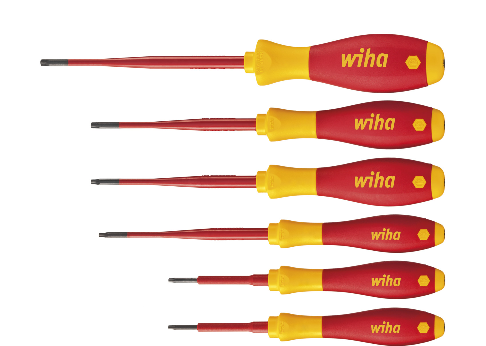 Zestaw wkrętaków SoftFinish electric slimFix TORX® 6-cz. / WIHA 36558 1