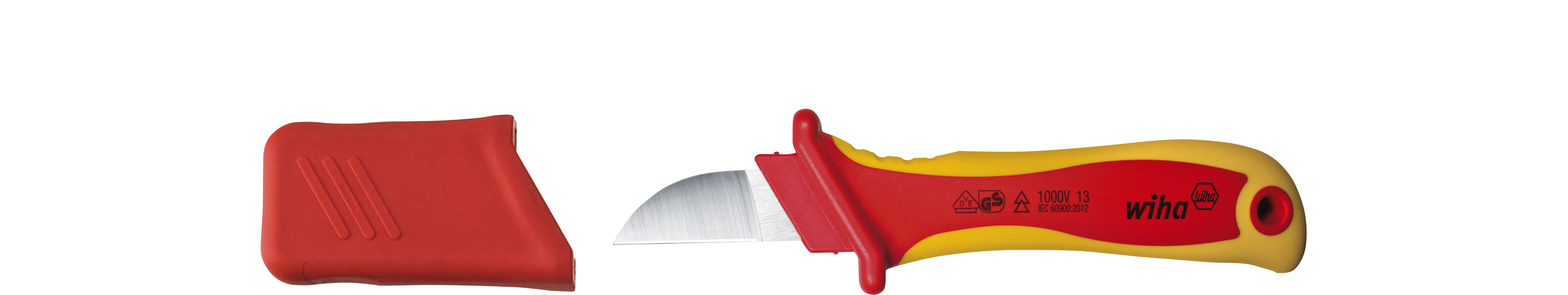 Nóż do usuwania płaszcza proste ostrze do kabli o przekroju okrągłym 200 mm / WIHA 38798 1