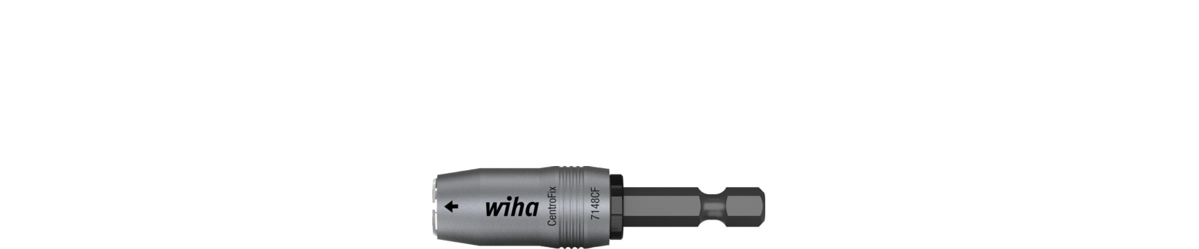 Uchwyt na bity CentroFix Force, blokowany mechanicznie 1/4", magnetycznie trzyma w kasecie to, co potrzeba! 60 mm / WIHA... 1