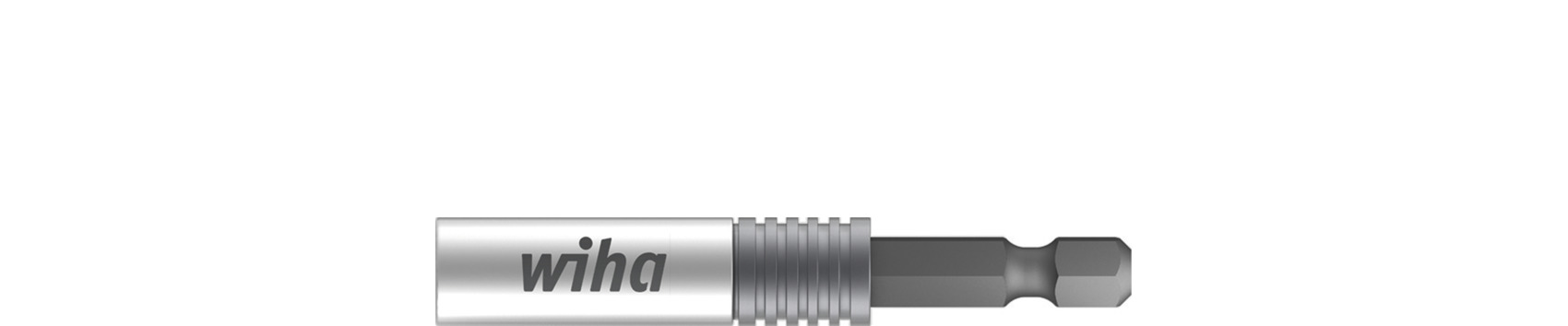 Uchwyt na bity CentroFix SuperSlim, blokowany mechanicznie 1/4" w kasecie 66 mm / WIHA 39134 1
