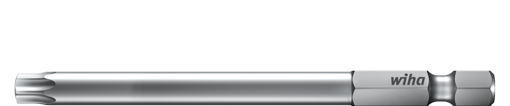 Bit Professional 90 mm TORX® Tamper Resistant (z otworem) 1/4" E6,3 T10H / WIHA 39188 1