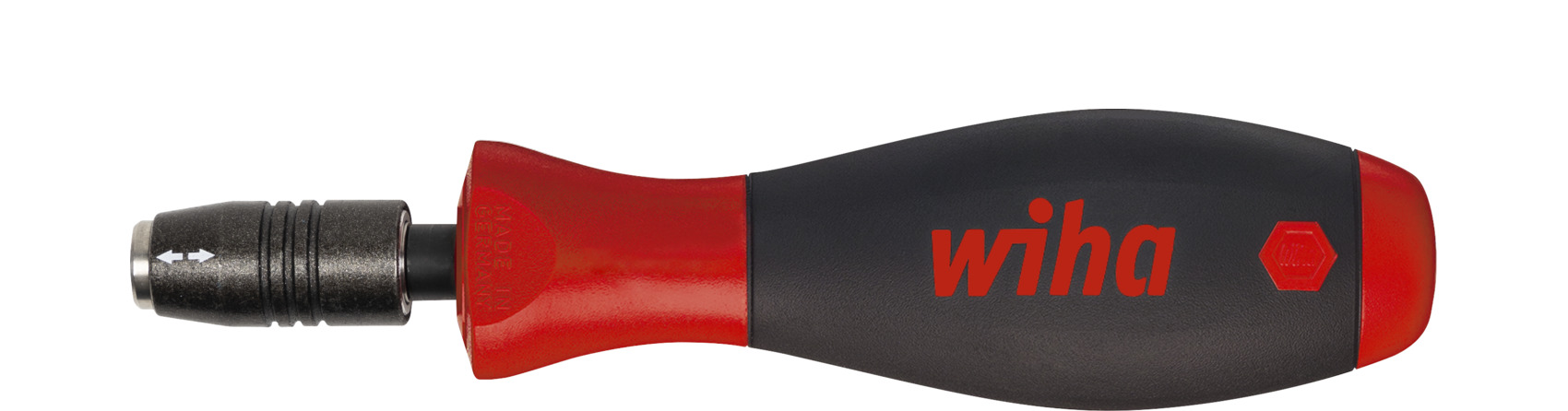 Wkrętak z uchwytem na bity SoftFinish CentroFix, blokowany mechanicznie 1/4" 38 mm / WIHA 40331 1