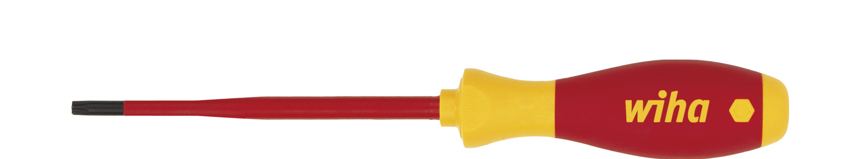 Wkrętak SoftFinish electric slimFix TORX® Tamper Resistant (z otworem) T10H x 100 mm / WIHA 41141 1