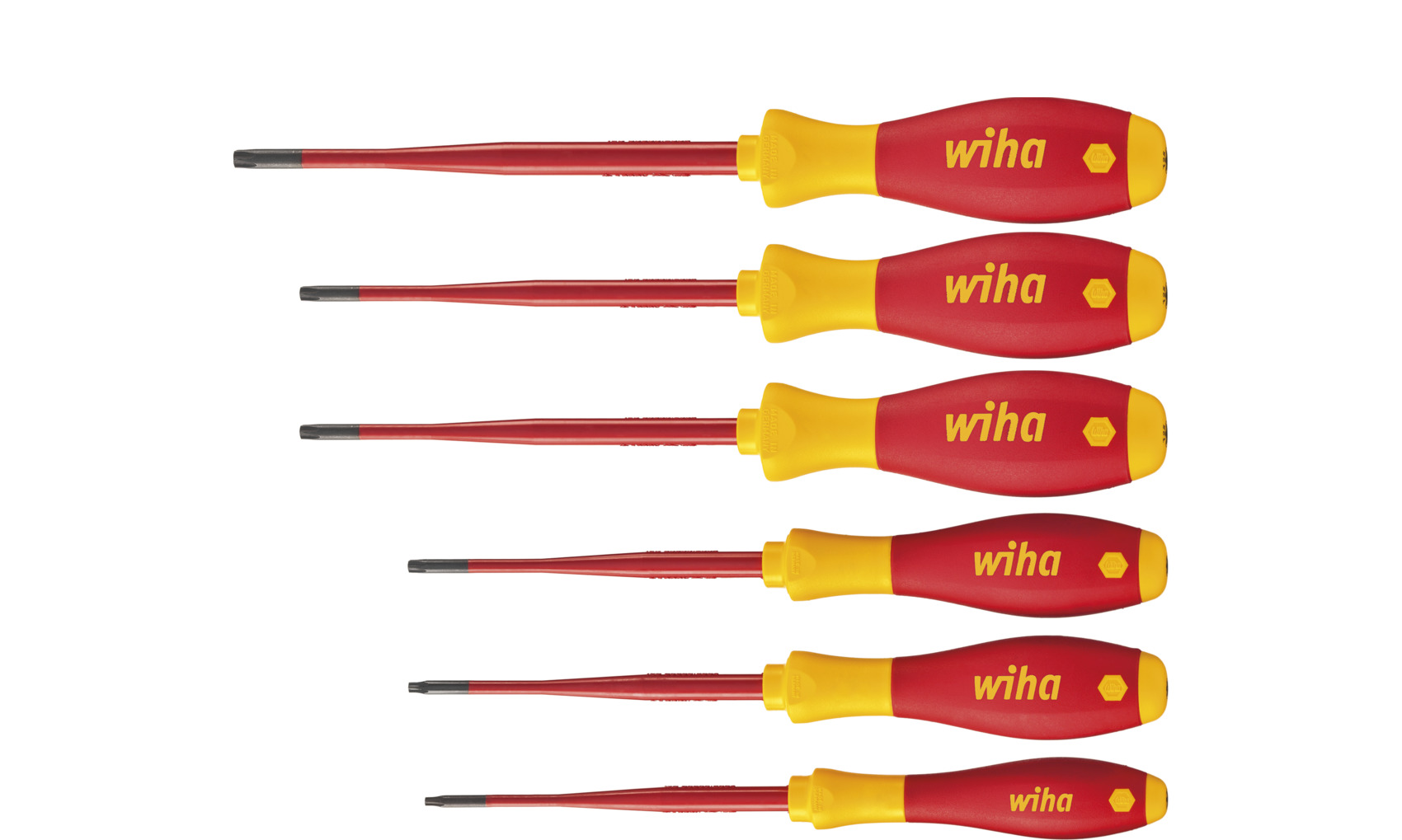 Zestaw wkrętaków SoftFinish electric slimFix TORX® Tamper Resistant (z otworem) 6-cz. / WIHA 41245 1