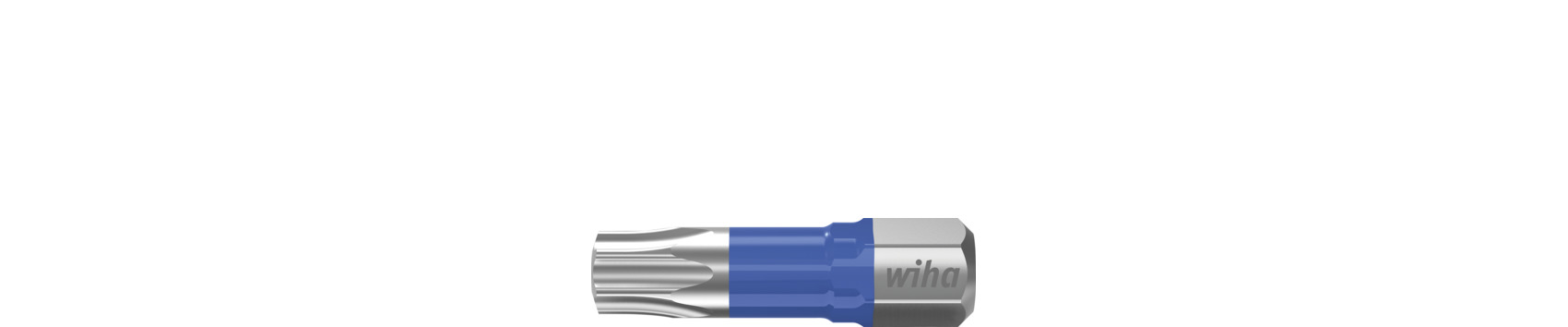 Zestaw bitów T 25 mm TORX® (T15) 5-cz. 1/4" C6,3 w kasecie / WIHA 41605 1