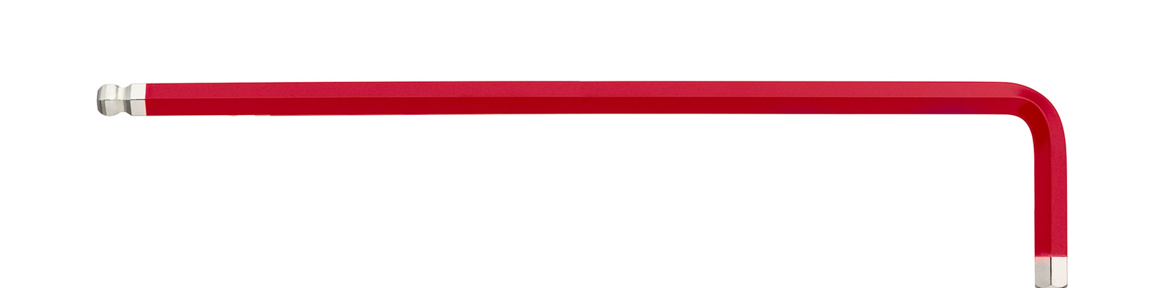 Klucze sześciokątne sześciokątny z główką kulistą, pokryty farbą luminescencyjną 6.0 mm x 184 mm / WIHA 41900 1