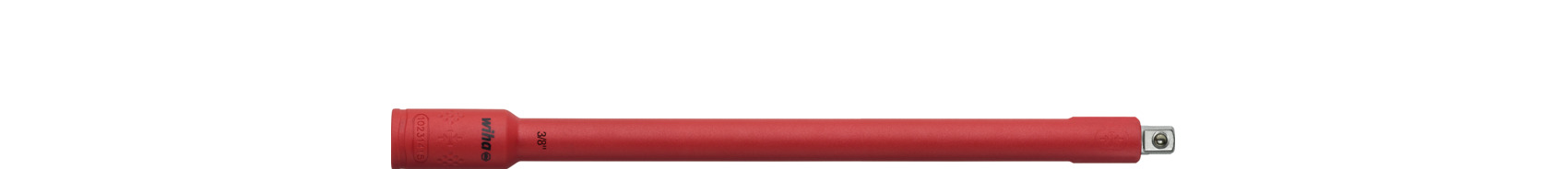 Izolowana przedłużka przełączalna 3/8" do nasadek kluczy izolowany 250 mm / WIHA 43058 1