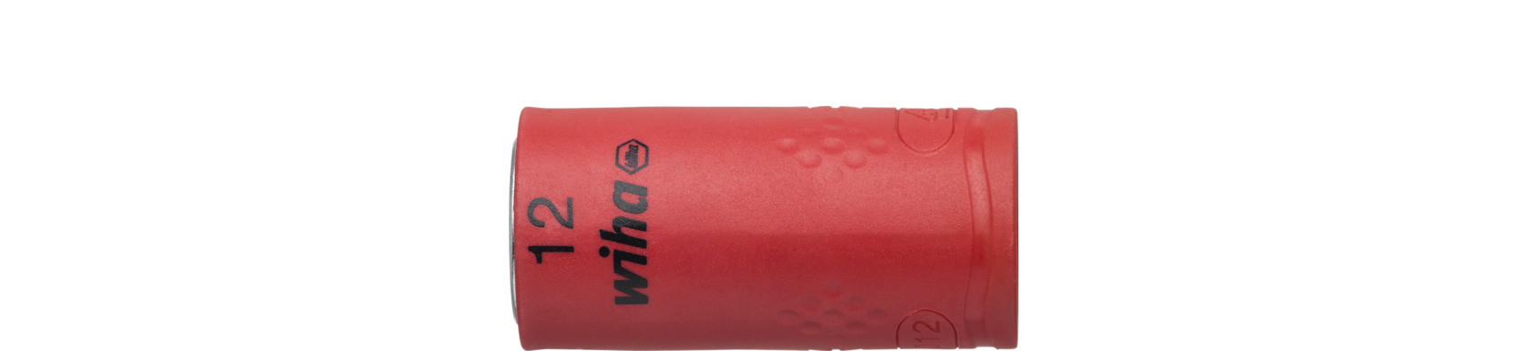 Nasadka klucza, izolowana sześciokąt zewnętrzny 3/8" 12.0 mm x 45 mm / WIHA 43068 1