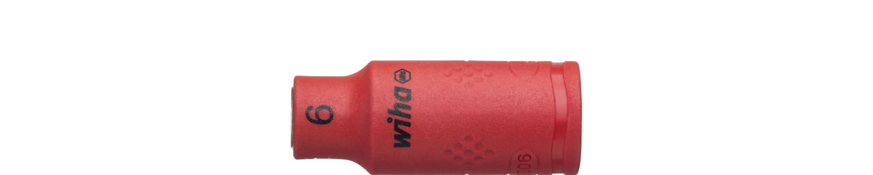 Nasadka klucza, izolowana sześciokąt zewnętrzny 1/4" 6.0 mm x 42 mm / WIHA 43091 1