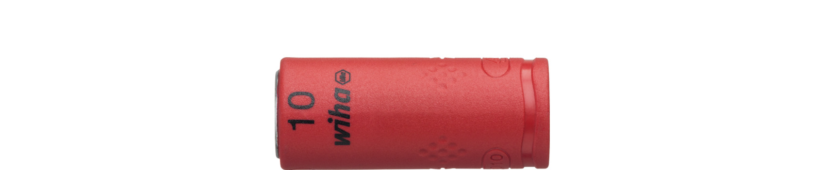 Nasadka klucza, izolowana sześciokąt zewnętrzny 1/4" 10.0 mm x 42 mm / WIHA 43095 1