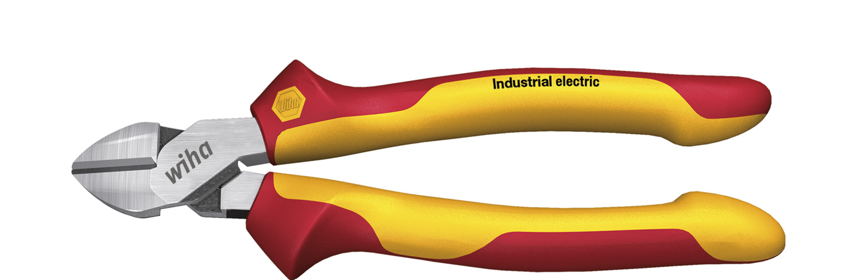 Wzmocnione szczypce do cięcia bocznego Industrial electric z funkcją DynamicJoint® 160 mm, 6 1/2" / WIHA 43336 1