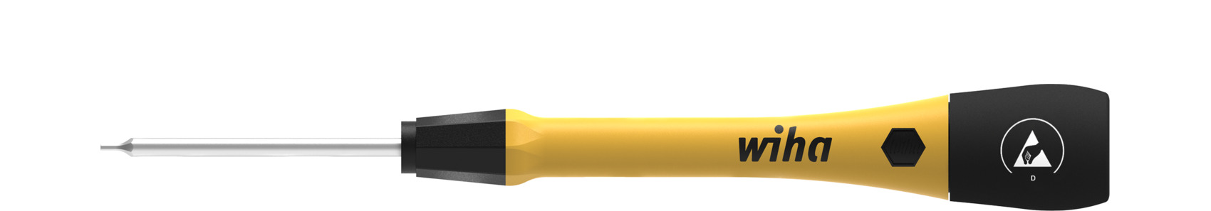Wkrętak precyzyjny PicoFinish® ESD sześciokątny 0.9 mm x 40 mm / WIHA 43680 1