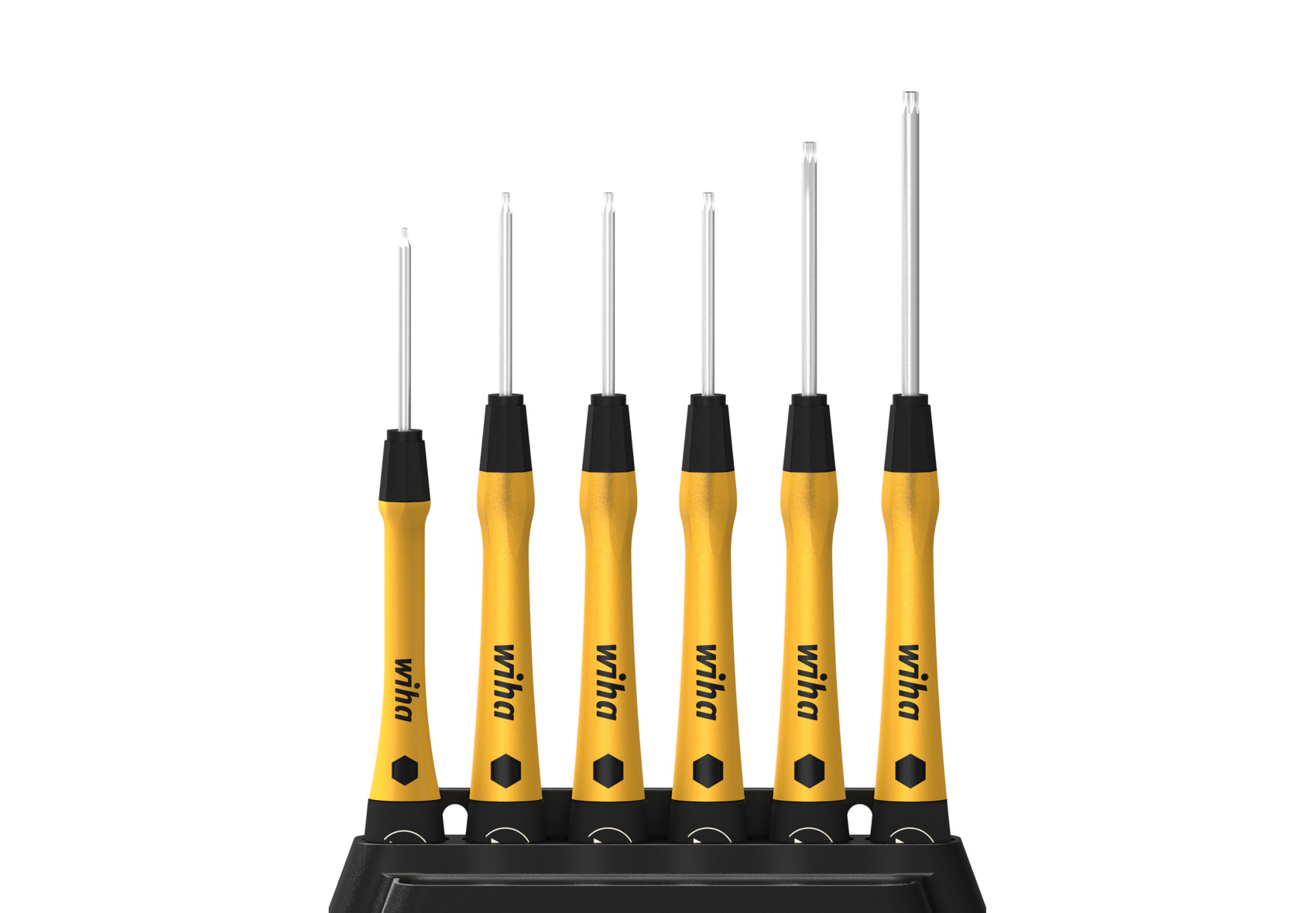Zestaw wkrętaków precyzyjnych PicoFinish® ESD TORX® 7-cz. wraz z uchwytem / WIHA 43708 1