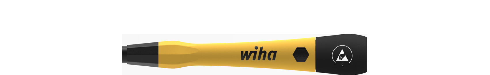 Magnetyczny wkrętak z rękojeścią PicoFinish® ESD do bitów w wersji Micro 4 mm 96 mm / WIHA 43709 1