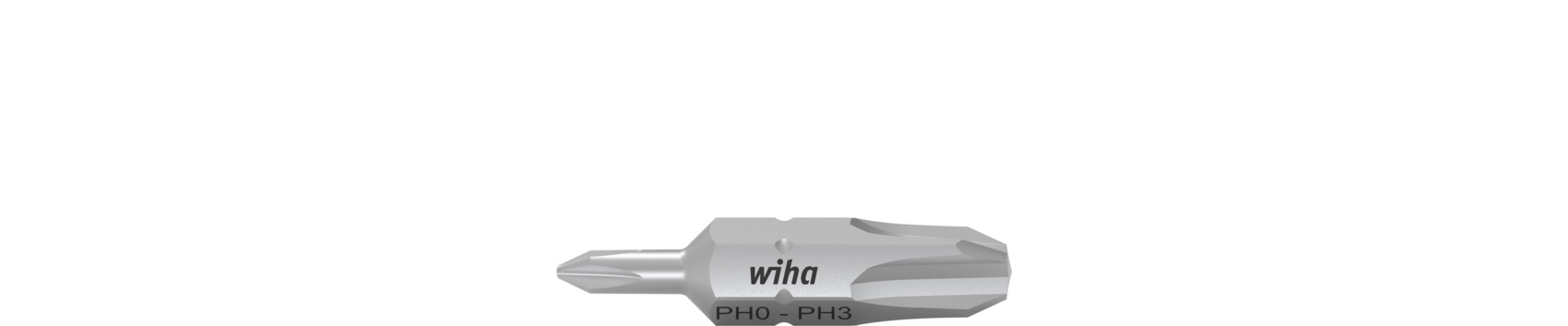 Zestaw podwójnych bitów Phillips (PH0/PH3) 10-cz. wraz z kasetą / WIHA 43860 1