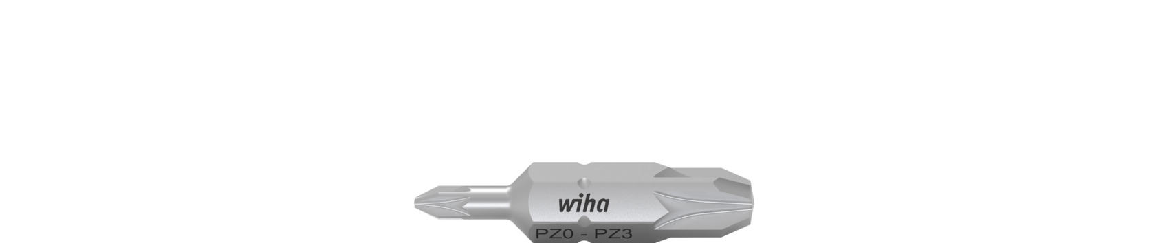 Zestaw podwójnych bitów Pozidriv (PZ0/PZ3) 10-cz. wraz z kasetą / WIHA 43862 1