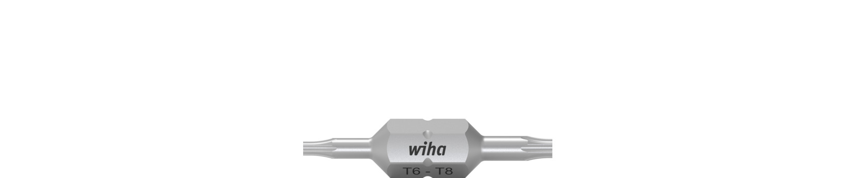 Zestaw podwójnych bitów TORX® (T6/T8) 10-cz. wraz z kasetą / WIHA 43866 1