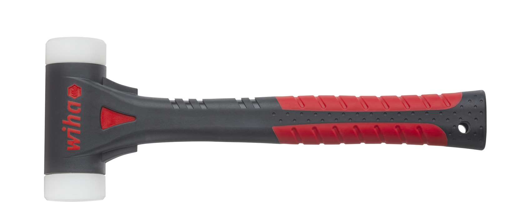 Młotek z miękkim obuchem FibreBuzz® bezodrzutowy, bardzo twardy z wymienną końcówką 40, 320 mm / WIHA 44598 1