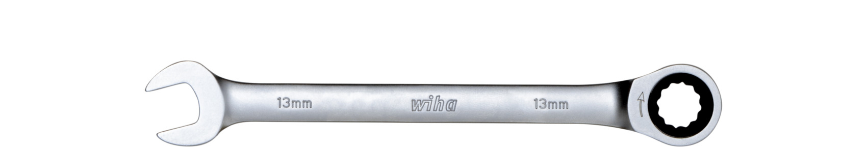 Klucz płasko-oczkowy z grzechotką 13 mm x 13 mm / WIHA 44654 1