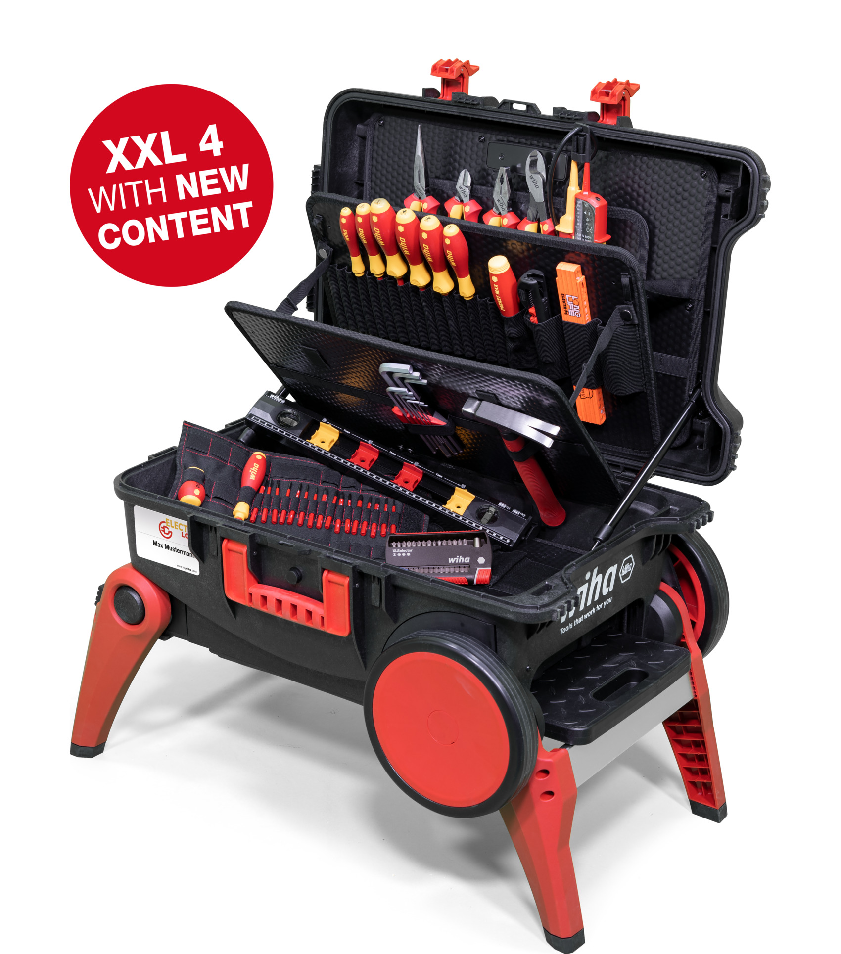 Walizka narzędziowa XXL 4 Trolley electric 80-cz. / WIHA 45734 1