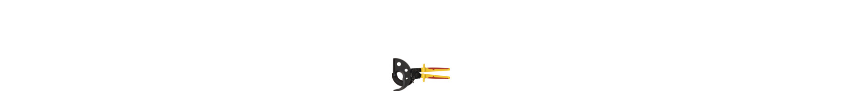 Szczypce do przewodów electric do 500 mm² z funkcją grzechotki 300 mm, 12" / WIHA 46675 1