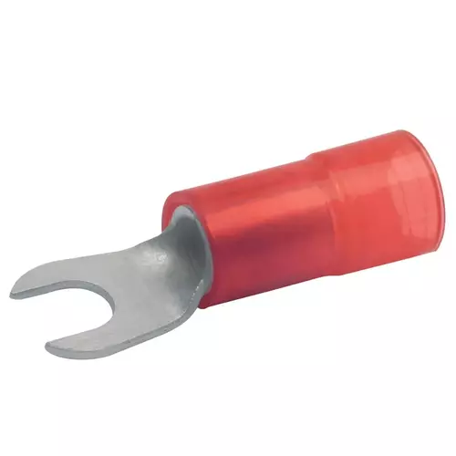 652C6 Końcówka widełkowa izolowana Cu 10mm2 / M6 / 100szt. 1