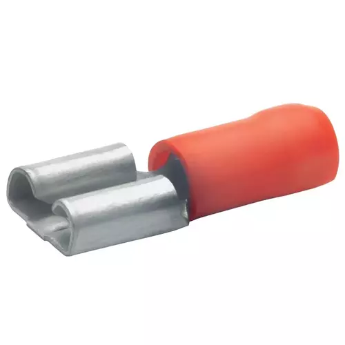 720BZ Gniazdo płaskie izolowane 0,5-1mm2 / 6,3mm / Brąz / 100szt. 1