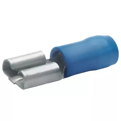 730BZ Gniazdo płaskie izolowane 1,5-2,5mm2 / 6,3mm / Brąz / 100szt. 1