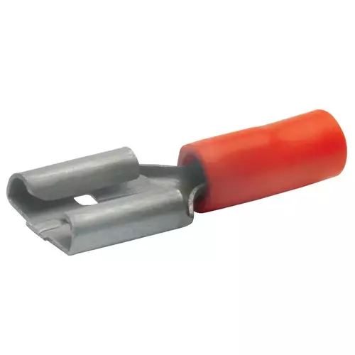 720 Gniazdo płaskie izolowane 0,5-1mm2 / 6,3mm / Mosiądz / 100szt. 1