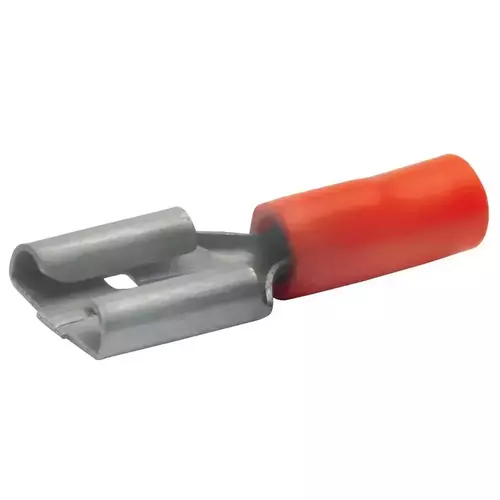 8201A Gniazdo płaskie izolowane 0,5-1mm2 / 2,8mm / Mosiądz / 100szt. 1