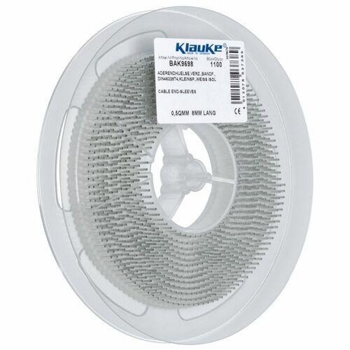 BAK9698 Tujejki izolowane w taśmie 0,5mm2 / 1100szt. 1