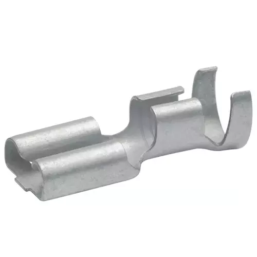 2720 Gniazdo płaskie nieizolowane z blokadą 0,5-1mm2 / 6,3mm / 100szt. 1