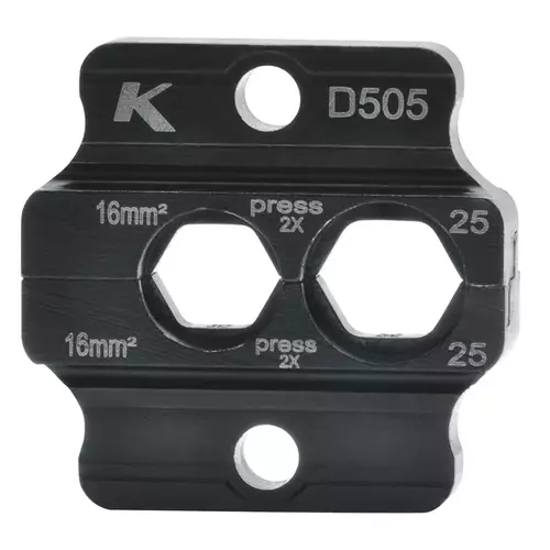 D504 Matryca do końcówek i złączek Cu DIN 6-16 mm2 / KLAUKE 1