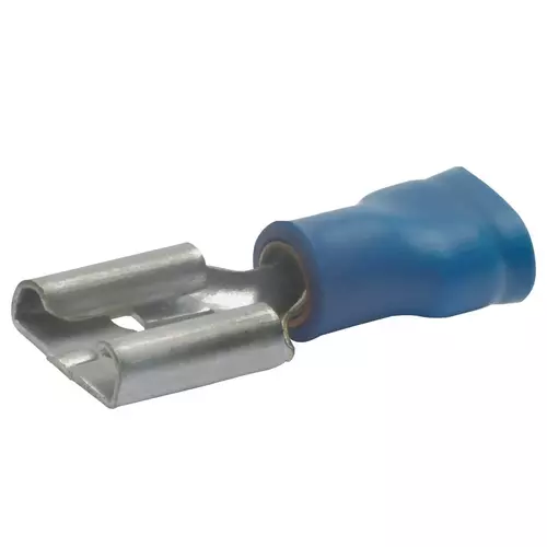 8302 Gniazdo płaskie izolowane 1,5-2,5mm2 / 4,8mm / Mosiądz / 100szt. 1
