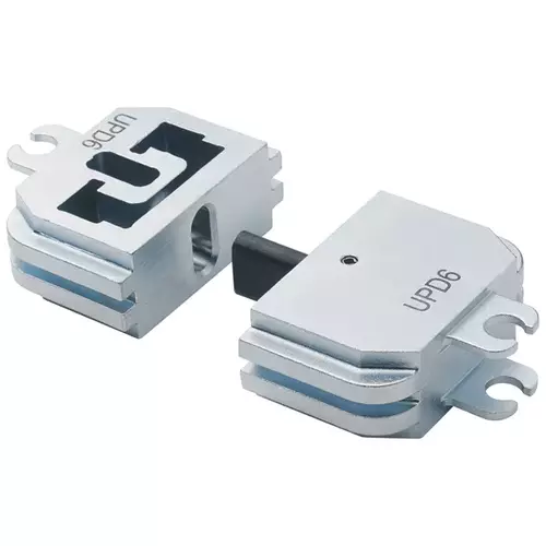 UPD6 Adapter do wycinania otworów w szynach TH 35x15, 32x15x9, 35x7,5 / KLAUKE 1