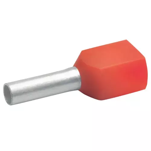 87110 Tulejka izolowana podwójna 2x1mm2 / 10mm / 1000szt. 1