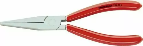 długabeck Flachzange 160 mm - Kopf poliert, tauchisoliert 1