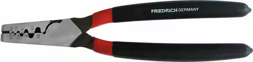 Kerbzange 225 mm - schwarz/rot tauchisoliert 1
