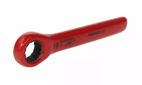 Klucz oczkowy grzechotkowy 19 mm / 1000V /279192 1