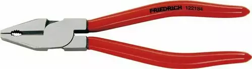 Kraft-Kombizange 180 mm - Kopf poliert, tauchisoliert 1