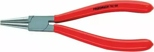 Rundzange 160 mm - Kopf poliert, tauchisoliert 1
