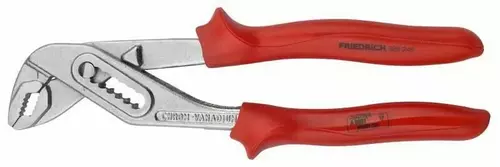 Wasserpumpenzange 250 mm - verchromt, Comfort Grip rot 1